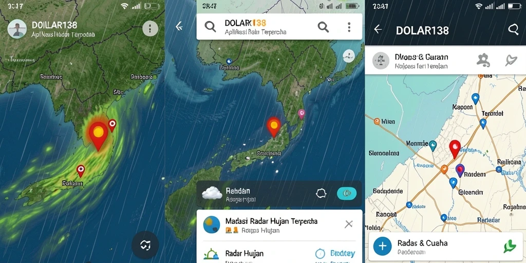 Antarmuka intuitif DOLAR138 menampilkan data radar hujan secara jelas.